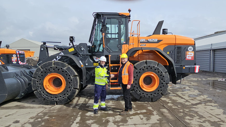 HeavyMovement Purchases Eight New Develon Wheel Loaders
